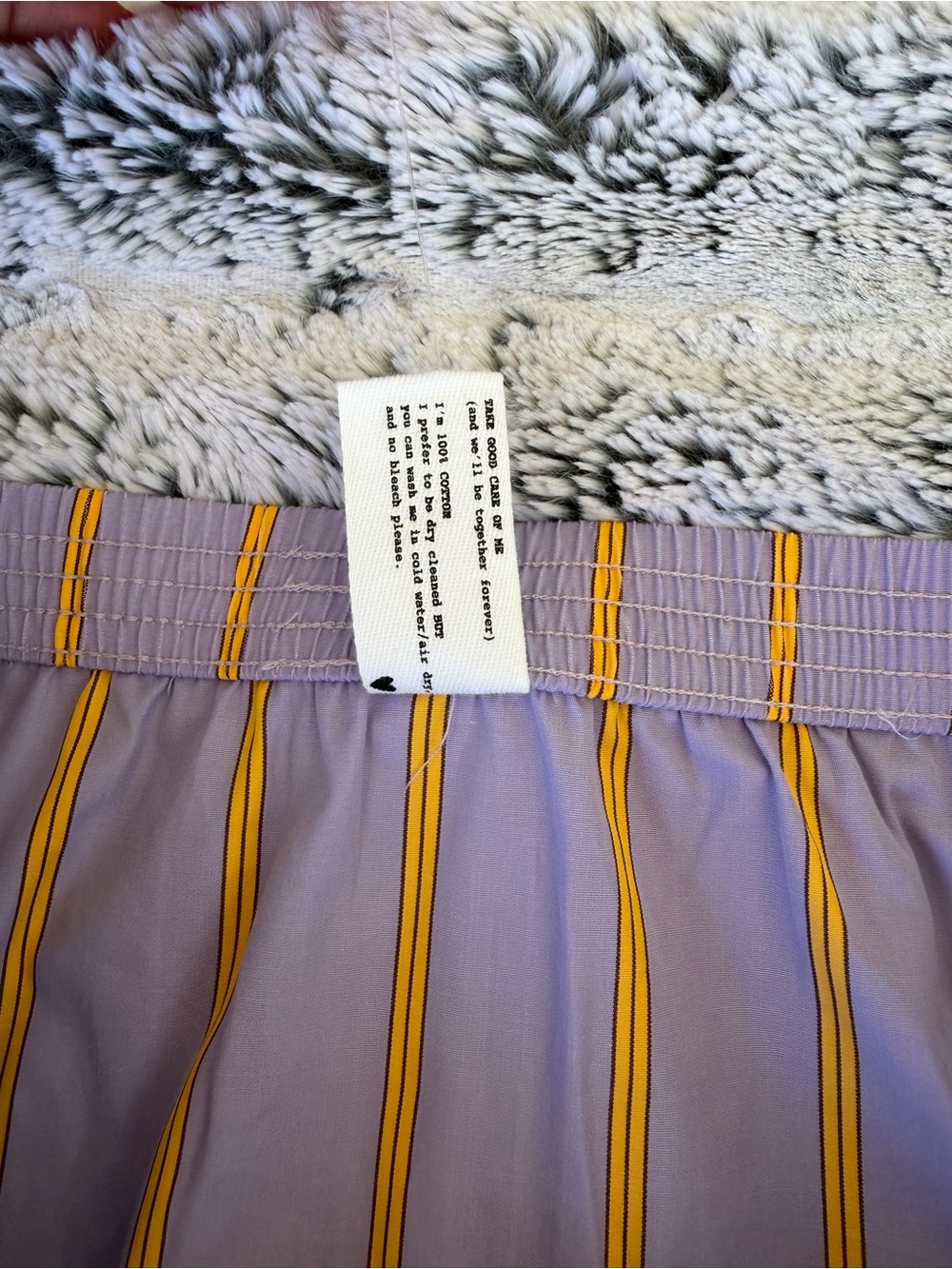 CISSA Stripe Cotton Pull-On Miniskirt - Picture 4 of 6